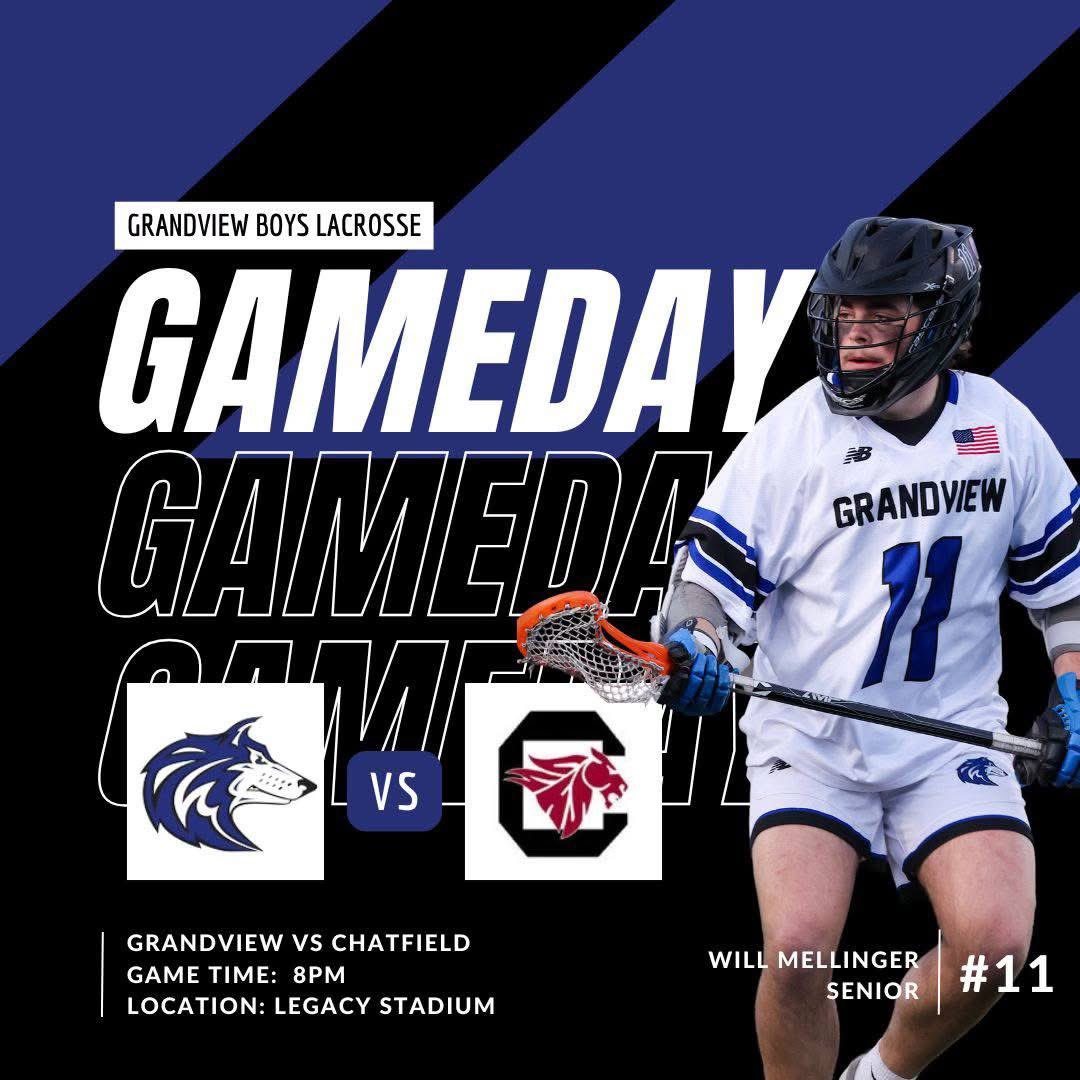 GAMEDAY – UNDER THE LIGHTS! 🐺🥍

The Grandview Wolves are back on home turf tonight and ready to take on the Chatfield Chargers!

📍 Varsity 🆚 Chatfield Chargers

🕗 Game Time: 8:00 PM
📌 Location: Legacy Stadium
🎟️ Tickets available at: GoFan.co

#GoWolves