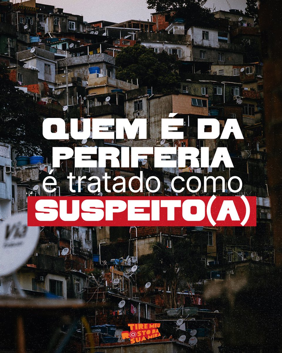 🚨 Com a expansão das tecnologias de reconhecimento facial, a vida na quebrada tem se tornado um grande campo de vigilância! 

Ser preto e periférico basta para ser alvo de opressão. 

A segurança pública não pode ser usada como desculpa para vigilância seletiva e racista!