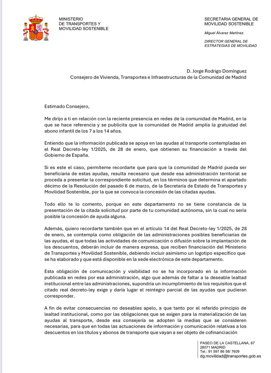 Óscar Puente tweet media