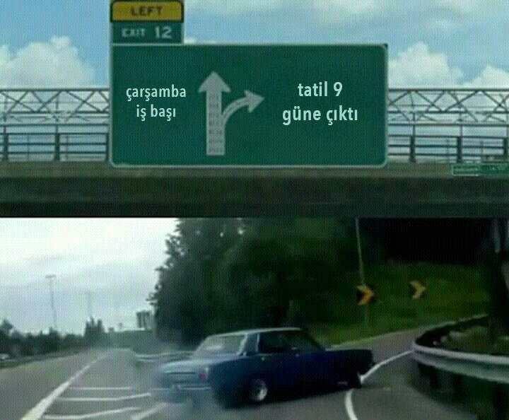 Bu virajı alabilmek için sağlam lastik lazım 🛞 😃
lastikcim.com'la yola çıkanlar, tatili 9 güne bağlar 🤪