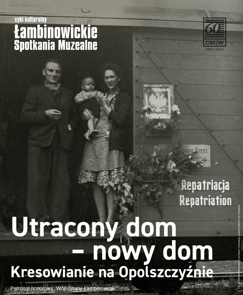 "Utracony dom - nowy dom. Kresowianie na Opolszczyźnie" to tytuł kolejnego spotkania w ramach #ŁSM. O tym, jak exodus z Kresów wpłynął na oblicze regionu opowiedzą dr Krzysztof Kleszcz i Joanna Siek z Instytutu Śląskiego.
📅2 kwietnia
🕔17.00
📍Muzeum w Łambinowicach

Zapraszamy!
