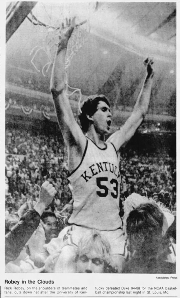 47 years ago today, 1978, <a href="/KentuckyMBB/">Kentucky Men’s Basketball</a> defeated Duke 94-88 in the <a href="/MarchMadnessMBB/">NCAA March Madness</a> national championship game in St. Louis. <a href="/goosegivens/">Jack Givens</a> had a performance for the ages, pouring in 41 points to lead the Wildcats to victory, the school’s 5th national title.