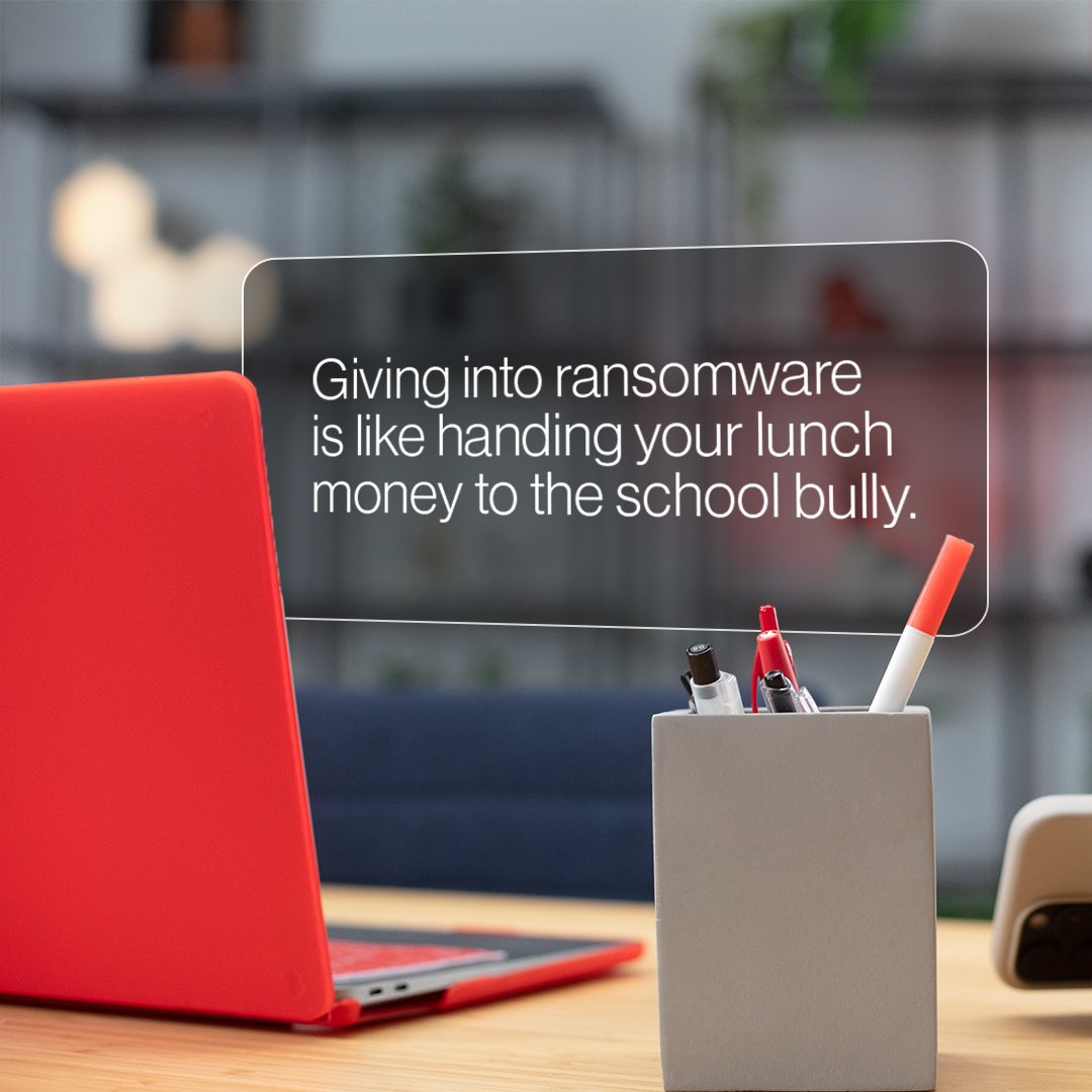 Tell the business bully to take a hike. According to the 2024 Data Breach Investigations Report, ransomware is behind 23% of breaches—but you can teach your team to spot the warning signs before it strikes. Watch the full Intelligence Briefing for more: vzbiz.biz/3DWbwcO