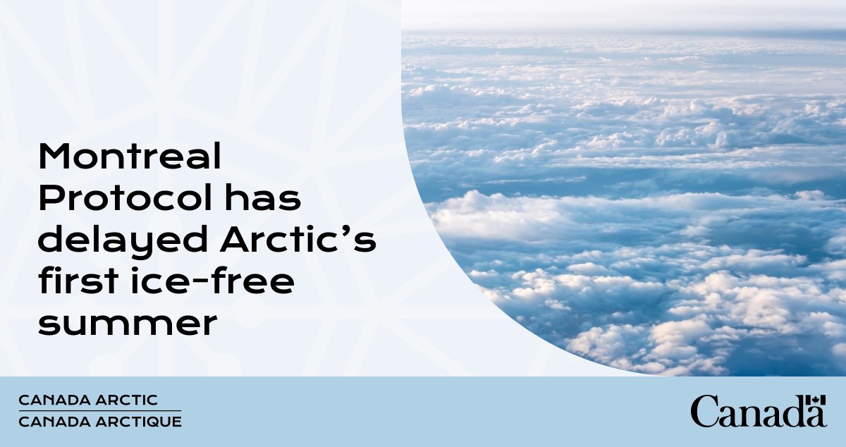 Unintended consequences can be good. Climate researchers conclude that the Montreal Protocol has delayed the Arctic’s first ice-free summer by up to 15 years. The 1989 treaty phased out the use of chlorofluorocarbons, a type of greenhouse gas that contributes to ozone depletion.
