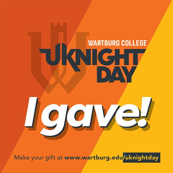 Happy UKnight Day! ⁦<a href="/WartburgCollege/">Wartburg College</a>⁩