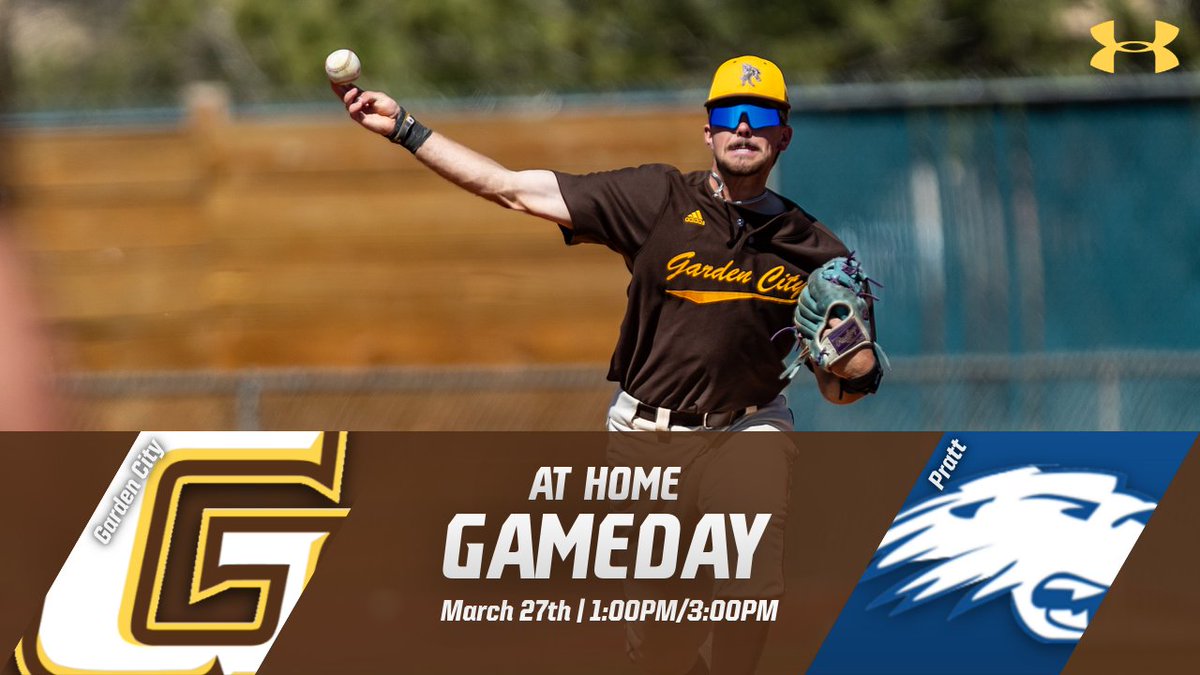 Broncbuster Athletics (@sportsbuster) on Twitter photo GAMEDAY!!
Baseball game day vs Pratt Community College.
1:00/3:00 PM
Watch Live at: gobroncbusters.com/information/Wa…
<a href="/GCCCBaseball/">Garden City CC Baseball</a> GAMEDAY!!
Baseball game day vs Pratt Community College.
1:00/3:00 PM
Watch Live at: gobroncbusters.com/information/Wa…
<a href="/GCCCBaseball/">Garden City CC Baseball</a>