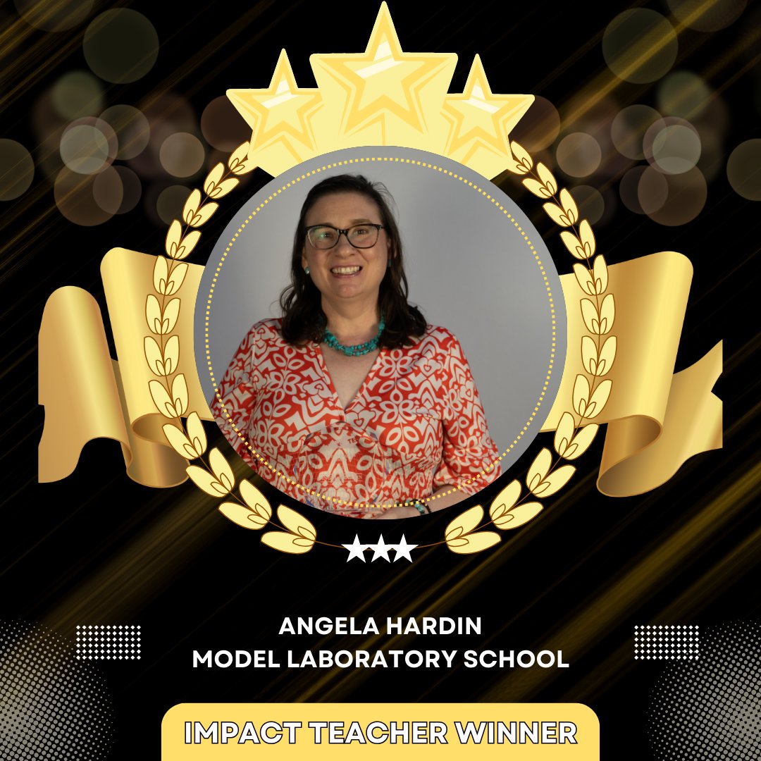 🌟 Congrats to our Teacher of the Year, Angela Hardin! With 17 years in education, she inspires 7th, 9th, &amp; 11th graders through Media &amp; Info Literacy. From podcasts to ethical AI, she empowers students every day! 🎉👏 #KySTE #KAST