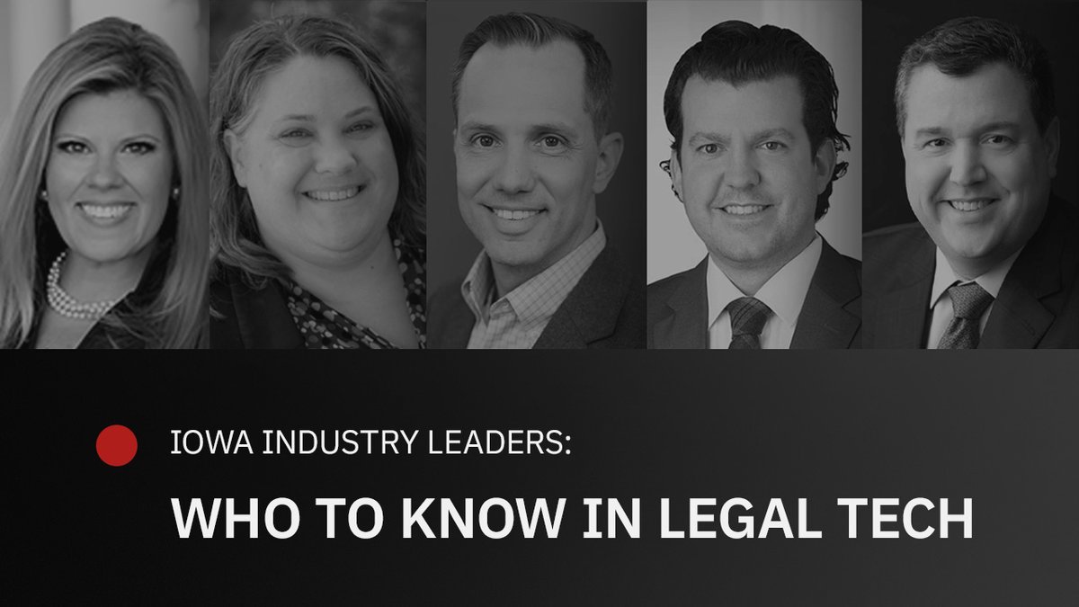 Technology Association of Iowa (@technologyiowa) on Twitter photo Iowa Industry Leaders: Who to Know in Legal Tech ⚖️
Elizabeth Coonan <a href="/davisbrownlaw/">Dentons Davis Brown</a>
Megan Graham <a href="/uiowa/">University of Iowa</a> Technology Law Clinic
Lee Henderson <a href="/BrownWinick/">BrownWinick Law Firm</a>
Zachary Pratt, Fredrikson & Byron, P.A.
Todd Van Thomme <a href="/nyemaster/">Nyemaster Goode</a>
🔗 technologyiowa.org/iowa-industry-… Iowa Industry Leaders: Who to Know in Legal Tech ⚖️
Elizabeth Coonan <a href="/davisbrownlaw/">Dentons Davis Brown</a>
Megan Graham <a href="/uiowa/">University of Iowa</a> Technology Law Clinic
Lee Henderson <a href="/BrownWinick/">BrownWinick Law Firm</a>
Zachary Pratt, Fredrikson & Byron, P.A.
Todd Van Thomme <a href="/nyemaster/">Nyemaster Goode</a>
🔗 technologyiowa.org/iowa-industry-…