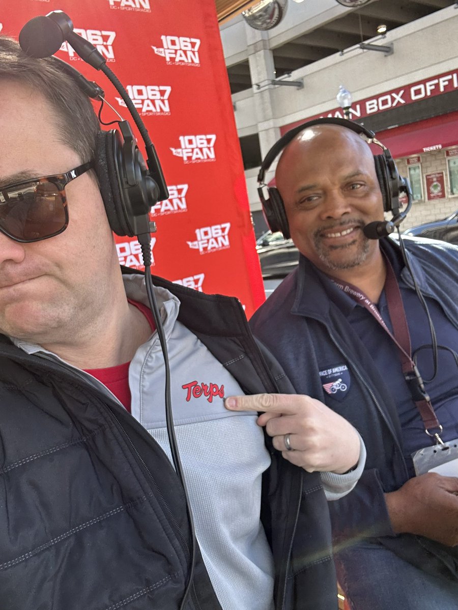 JPFinlayNBCS's tweet photo. Today is a celebration. Sweet 16 and Opening Day. But I’m gonna open this show w some stuff to get off my chest. I’ve held back on this Terp situation but I’m done w that. https://t.co/zzXJo10Uoy