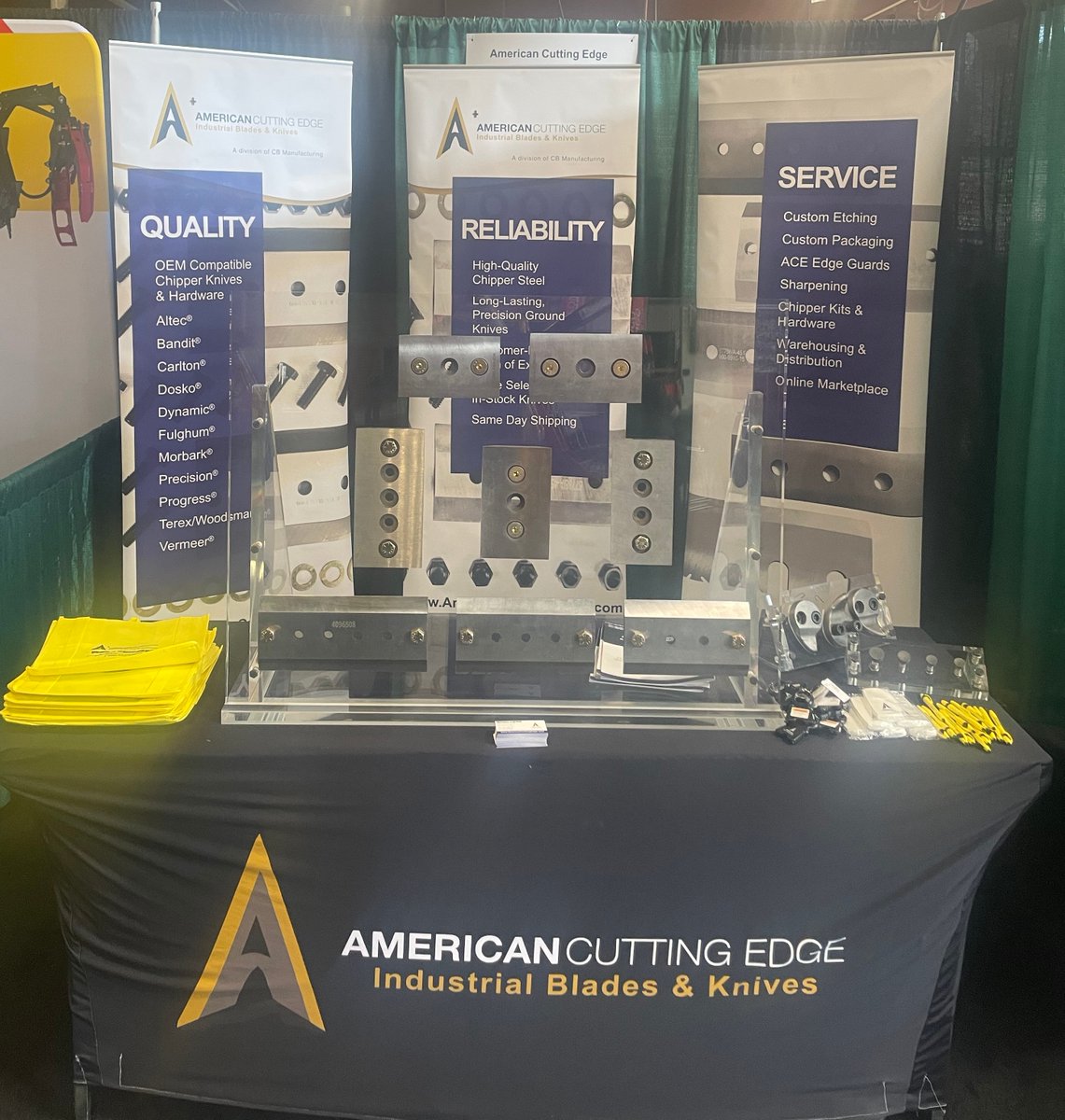 Arbor Expo is in full swing! 🌲Come visit us at Booth #715 to see why tree care pros trust ACE’s chipper blades and stump grinder teeth for sharper, longer-lasting performance.
#ArborEXPO #treecareprofessional #treecare #woodchipper #chipperknives