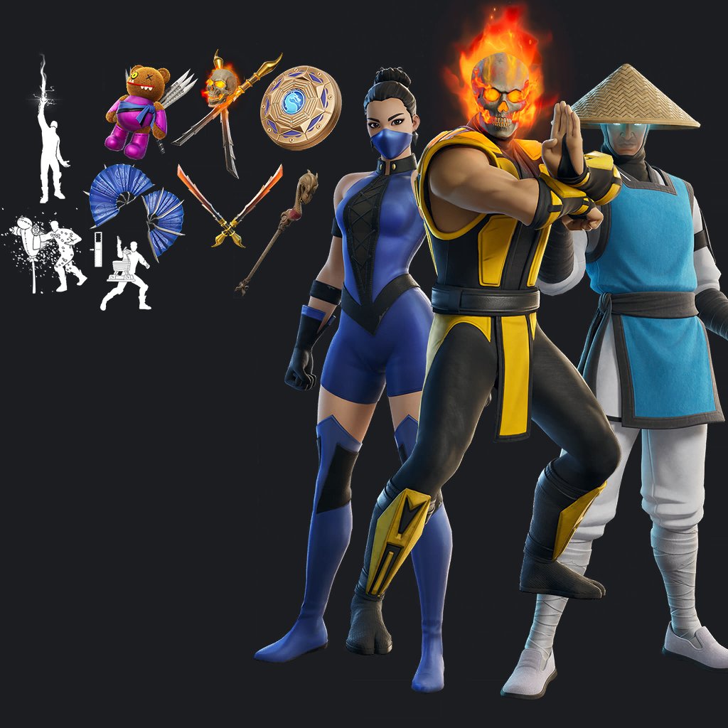 HYPEX's tweet photo. NEW MORTAL KOMBAT x FORTNITE SKINS 🔥 https://t.co/DI0SLE1z4U