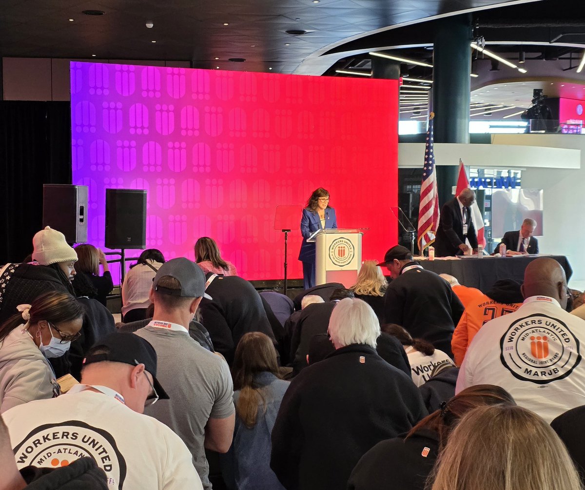 Workers United MARJB (@workersunitedma) on Twitter photo We here! The vibe is awesome at the <a href="/WorkersUnited/">Workers United</a> 2025 International Convention in Cleveland, OH! We are honored & thrilled to be part of the Convention! #DefiningOurFuture #WorkersUnited #wunomatterwhat #wumarjb #wumarjbmembers #1u We here! The vibe is awesome at the <a href="/WorkersUnited/">Workers United</a> 2025 International Convention in Cleveland, OH! We are honored & thrilled to be part of the Convention! #DefiningOurFuture #WorkersUnited #wunomatterwhat #wumarjb #wumarjbmembers #1u