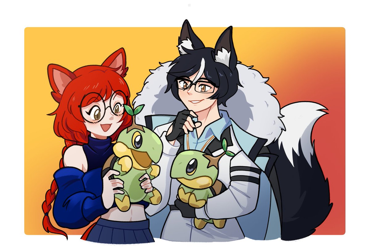 KenbladeVA's tweet image. Just wanted to appreciate @CamillaScarlet_ for being there for me when I first started my streaming journey! Much love to ya! Hope you guys love our Turtwigs being Cami&apos;s Tortilla and my Atlas! 

Thank you @Reversedkraken for bringing our love for Turtwigs to life!