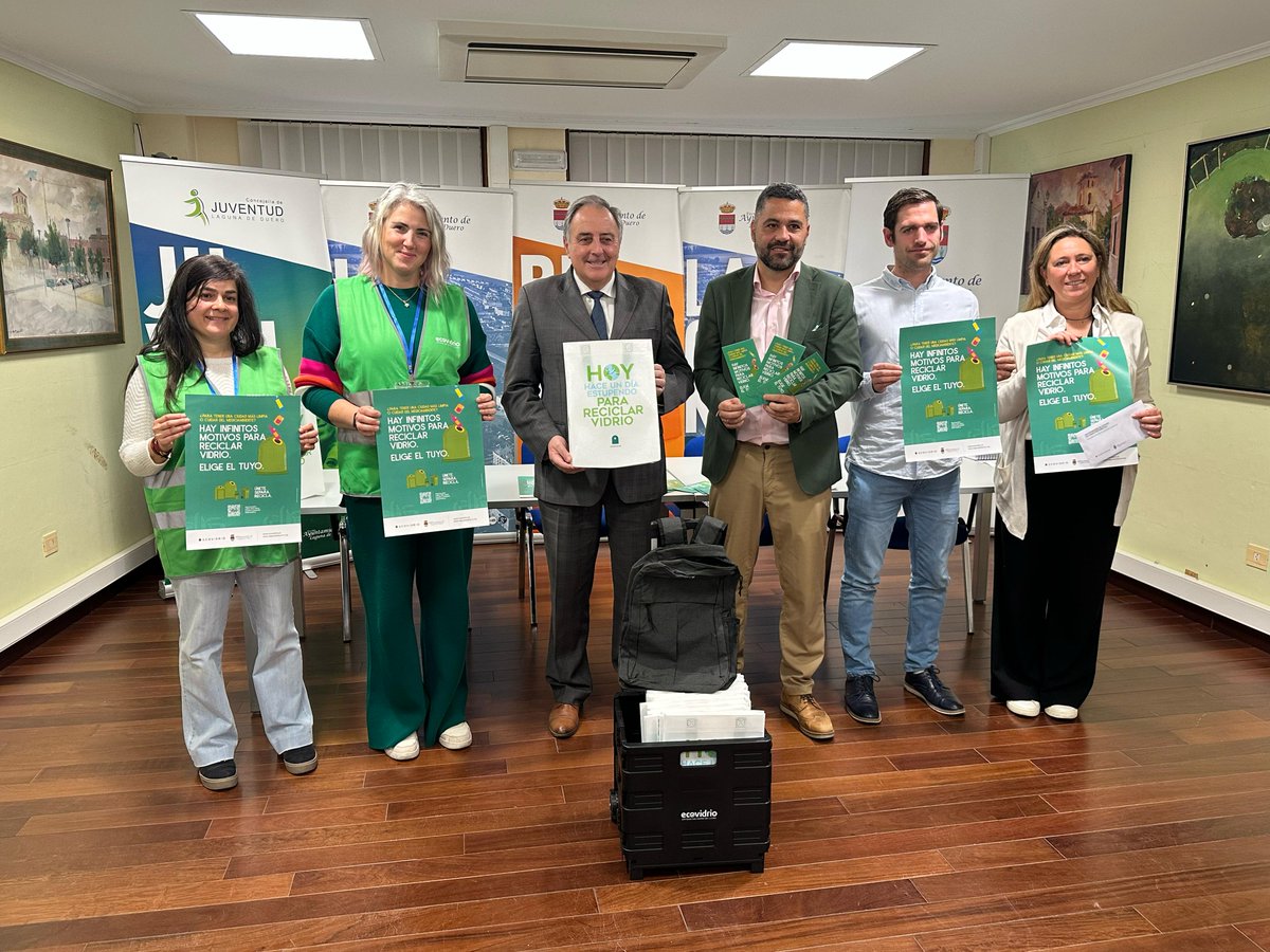 -> El Ayuntamiento de Laguna de Duero y Ecovidrio lanzan una campaña para fomentar el reciclaje en la localidad