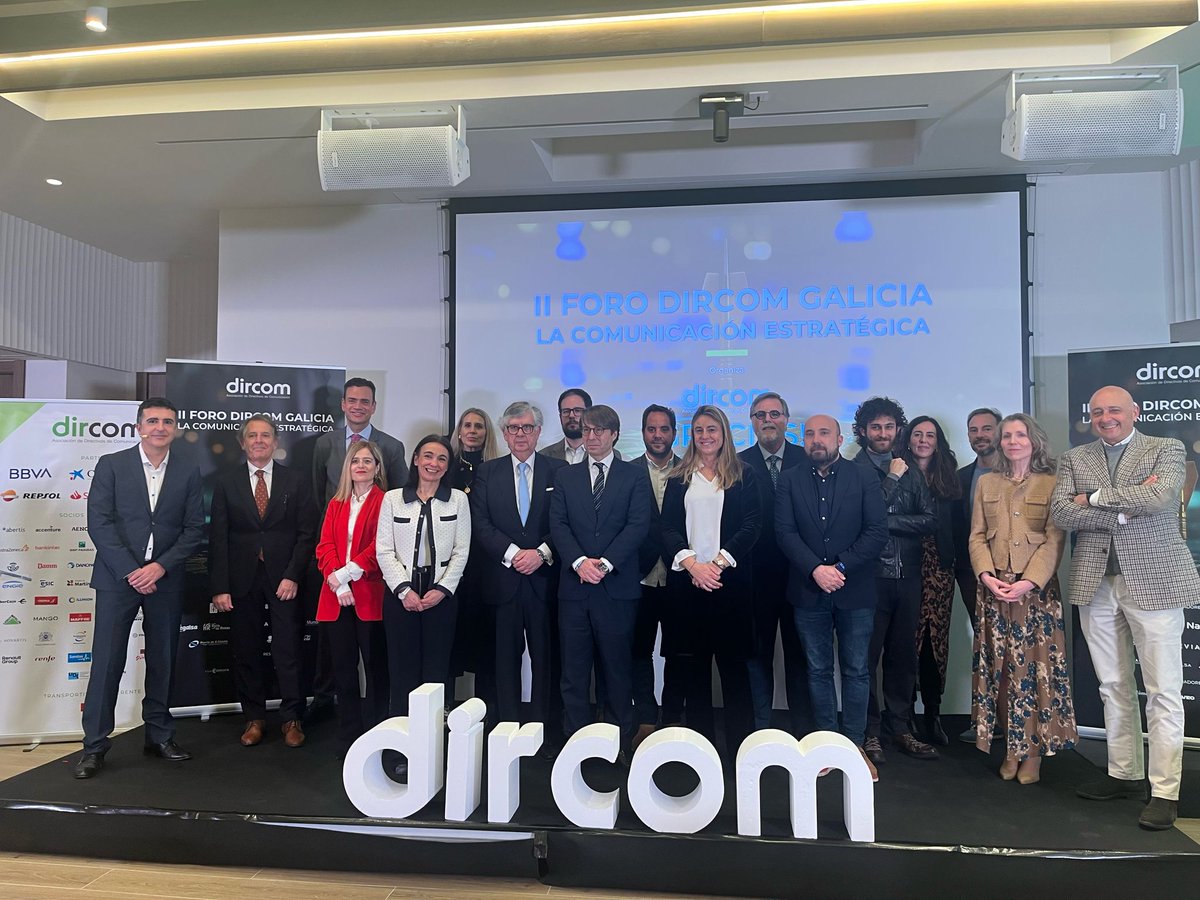 El II Foro Dircom Galicia ha sido una gran oportunidad para ampliar nuestra mirada sobre la comunicación estratégica.

¡Enhorabuena a todo el equipo de <a href="/DircomSpain/">Dircom</a> Galicia por esta jornada en el Club Cámara Noroeste! 👏🏼