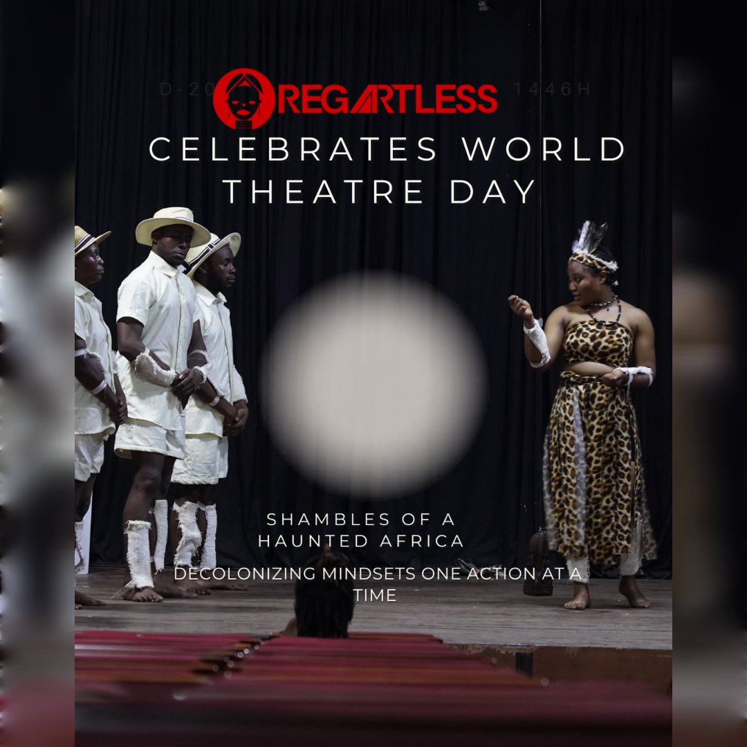 REGARTLESS Celebrates World Theatre Day 

<a href="/UnescoYaounde/">UNESCO YAOUNDE #Education #Sciences #Culture #Comm</a> <a href="/AMCTheatres/">AMC Theatres</a> <a href="/AfricaDHeritage/">African Digital Heritage</a> <a href="/Heritage_Nation/">HERITΛGE - The Heritage Management Organization</a>