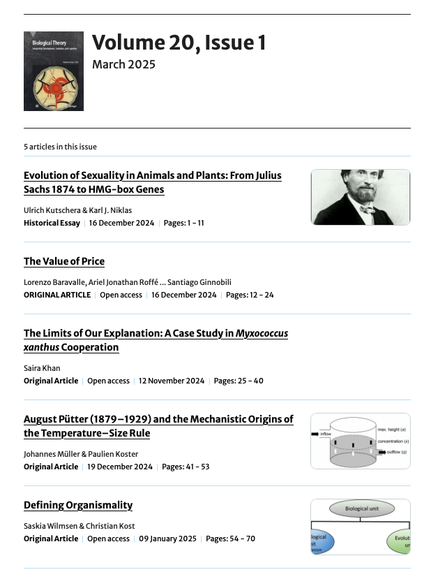 BiolTheory's tweet image. ➡️New issue now out!⬅️
See everything in the March issue here:
link.springer.com/journal/13752/…