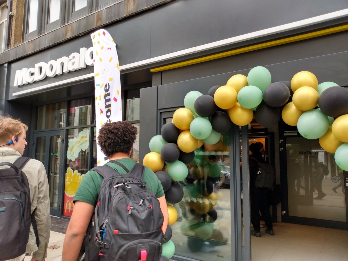 A new McDonald's has opened in Cornmarket