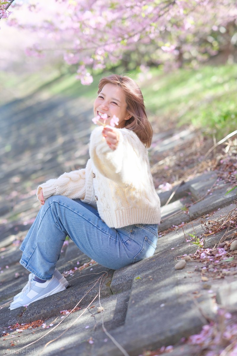 tamatebakoooooo's tweet photo. 須田アイカさん @sudaaika 

#ポートレート
#河津桜 #ハルイロ
#portraitphotography https://t.co/d1iSpzBzRt