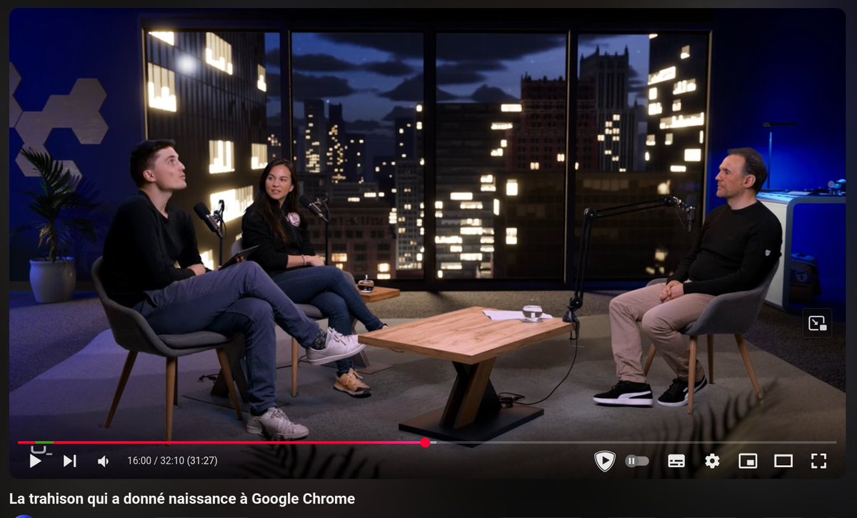 Sylvestre Ledru (@sylvestreledru) on Twitter photo Mon interview avec <a href="/Micode/">Micode</a> / <a href="/UnderscoreTalk/">Underscore_</a> est maintenant sur YouTube:
youtube.com/watch?v=qGG_Ep…
On y parle de l'histoire des navigateurs - Netscape, KHTML, Firefox, Safari & Chrome...
Mais aussi de <a href="/rustlang/">Rust Language</a> ! Mon interview avec <a href="/Micode/">Micode</a> / <a href="/UnderscoreTalk/">Underscore_</a> est maintenant sur YouTube:
youtube.com/watch?v=qGG_Ep…
On y parle de l'histoire des navigateurs - Netscape, KHTML, Firefox, Safari & Chrome...
Mais aussi de <a href="/rustlang/">Rust Language</a> !