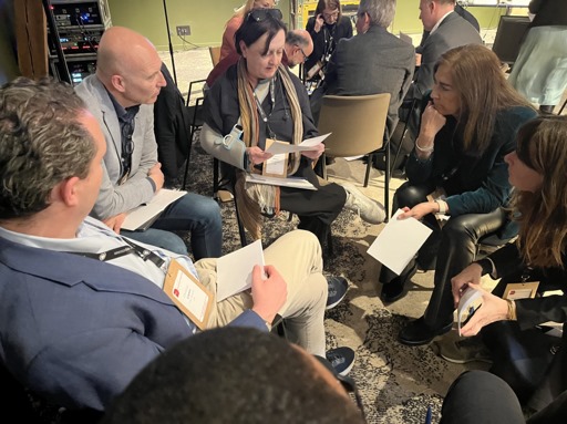 EAPCPresident's tweet image. 🚀 Artificial Intelligence in Cardiovascular Health is a Growing Reality! ❤️💡

The ESC Brainstorm Session (26-27 March) just took place!
&quot;How can cardiologists take the lead in moving AI forward?&quot; 🩺

Exciting times ahead for AI-driven innovations in heart health! 💙✨ @escardio