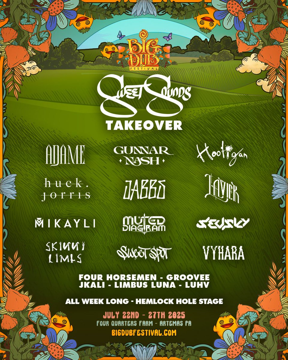 Proud to present our largest takeover to date. Live at <a href="/BigDubFestival/">Big Dub Festival</a> 🔊