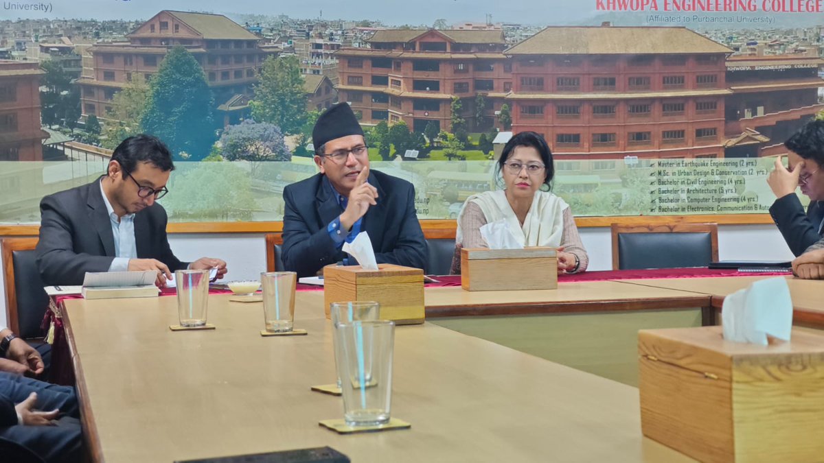 ESN2069's tweet photo. Engineer Society Nepal Meeting...

The Reformation of Engineer Society Nepal is scheduled for 16 Chaitra 2081 (Saturday). 

All engineers and architects associated with the society are invited. https://t.co/sBjDTCWELf