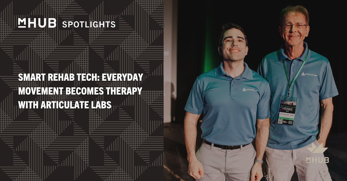 🦿Articulate Labs: Turning Daily Movement into Physical Therapy

Physical therapy is essential for recovery, but accessibility remains a challenge. Articulate Labs, part of mHUB’s MedTech Cohort, is changing that. Their innovative device leverages intelligent neuromuscular