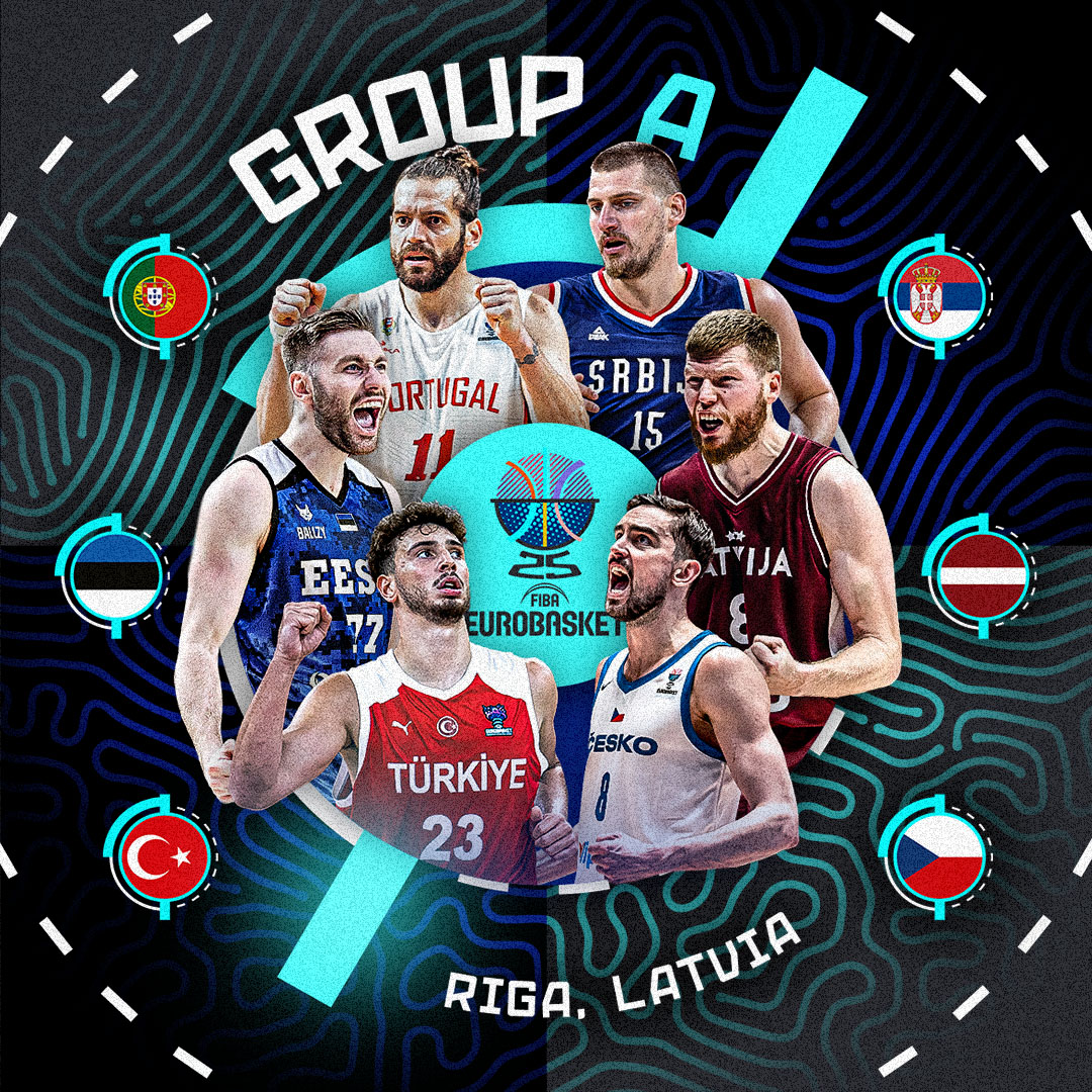 EuroBasket's tweet image. Who&apos;s topping Group A? 🔥

#EuroBasket x #MakeYourMark