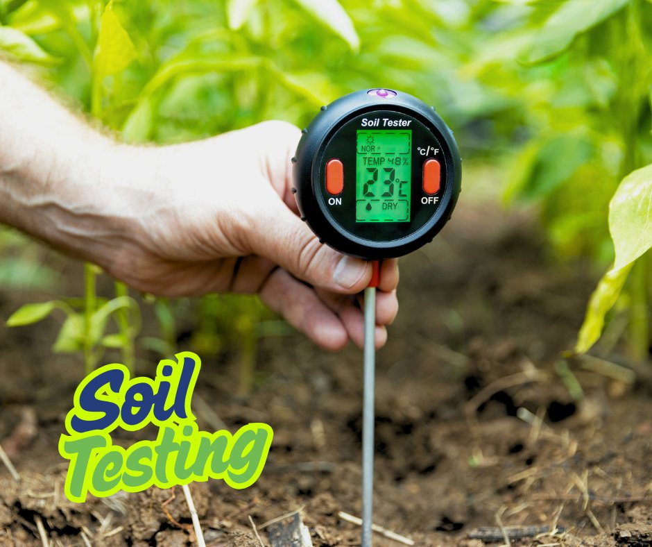 RTECtreecare's tweet photo. Before planting season kicks into high gear, test your soil! Knowing your soil’s pH and nutrient levels ensures your trees and plants get the best care. Healthy soil = thriving trees! Have questions about soil amendments? Call us and let us take care of it for you! https://t.co/o0wmKrwrDp