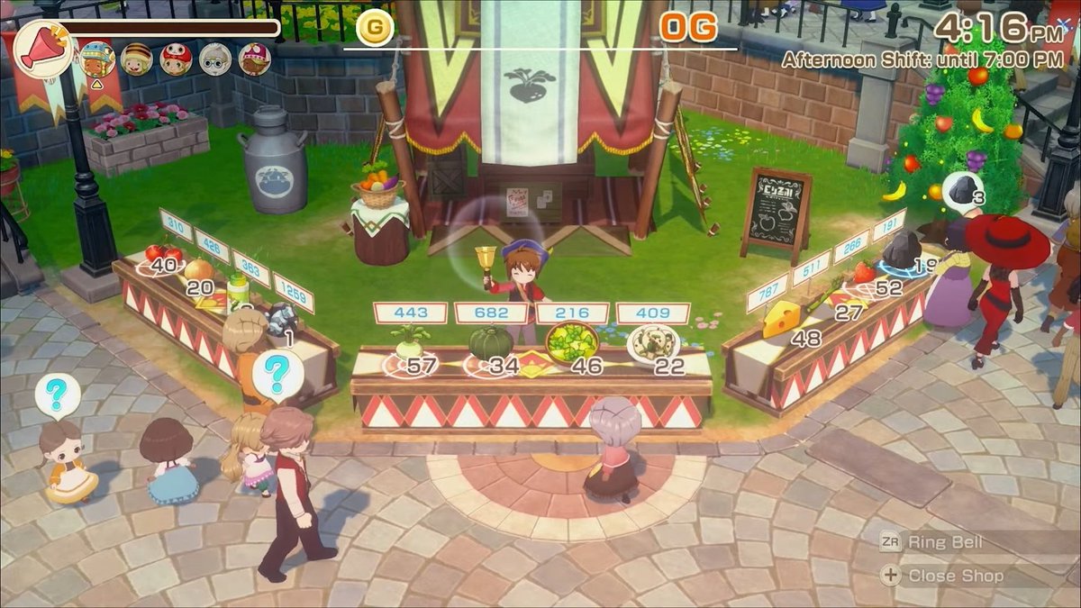 Oni_Dino's tweet photo. So excited we finally announced this in today's Nintendo Direct! 
It's STORY OF SEASONS: Grand Bazaar! 

The team at Marvelous put so much hard work into this new game, I think it's one of the most charming titles I've laid eyes on! 

Please look forward to it! https://t.co/SCanjLzpxP