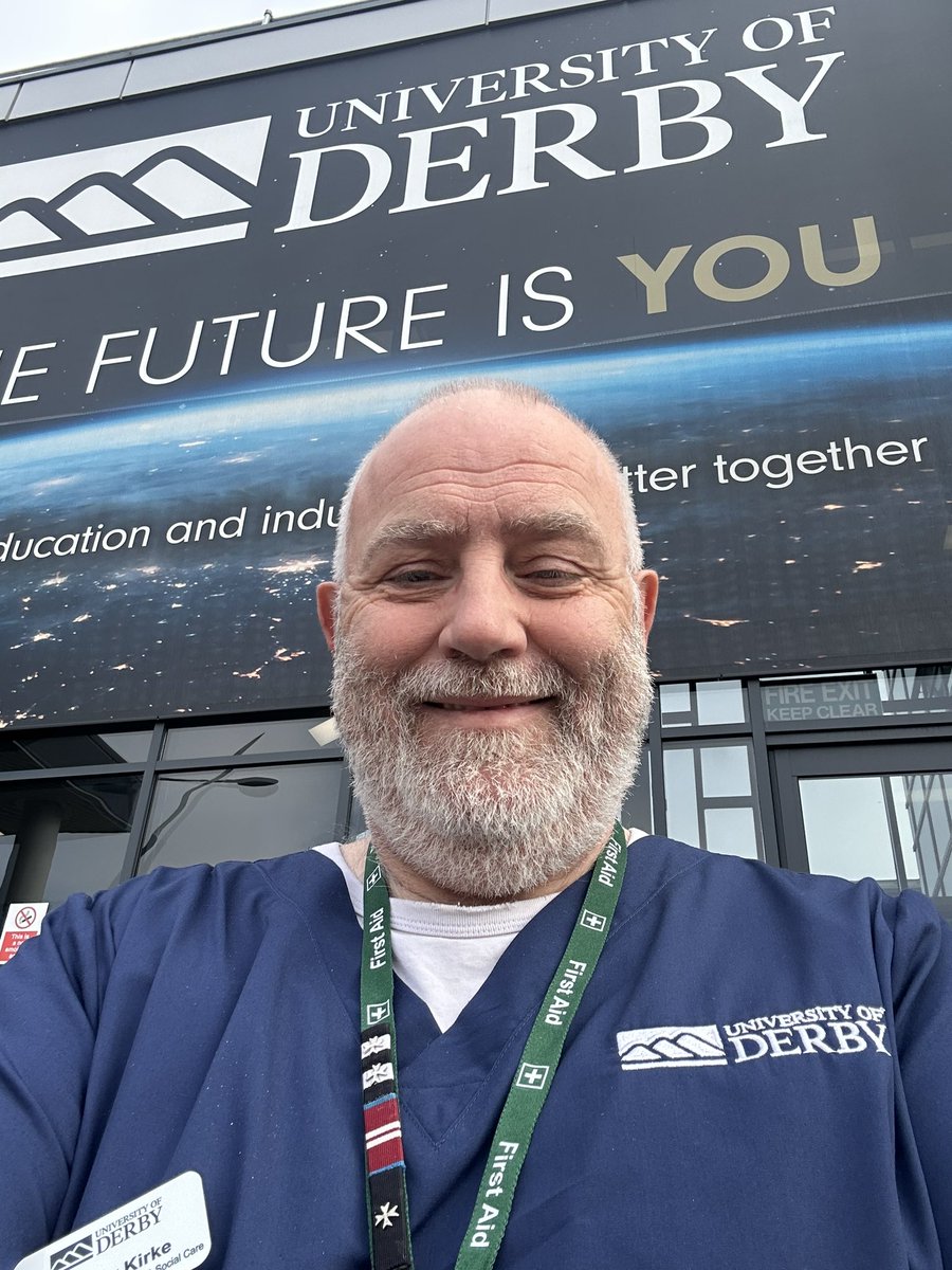 Andrew Kirke (@andykirke) on Twitter photo Fantastic day working through trauma scenarios with the 3rd year Operating Department Practitioners. <a href="/DerbyUni/">University of Derby</a> today. Fantastic day working through trauma scenarios with the 3rd year Operating Department Practitioners. <a href="/DerbyUni/">University of Derby</a> today.