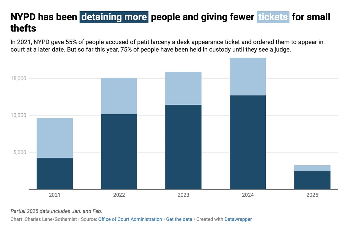 Soso Ramishvili was arrested for alleged petty theft. Under the bail reform law, NYPD could've given him a ticket to appear in court, but detained him. He died in lockup before any court appearance–a consequence of Jessica Tisch's regressive Broken Windows approach.