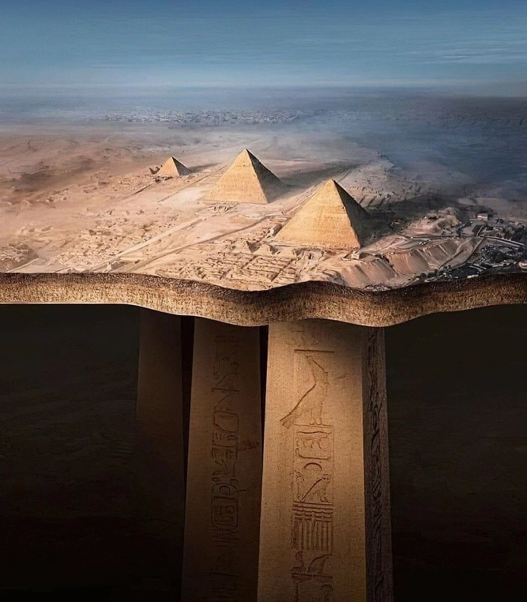 YoDanno's tweet photo. What’s REALLY under the Pyramids?

Wrong answers only! https://t.co/2abegAllvo