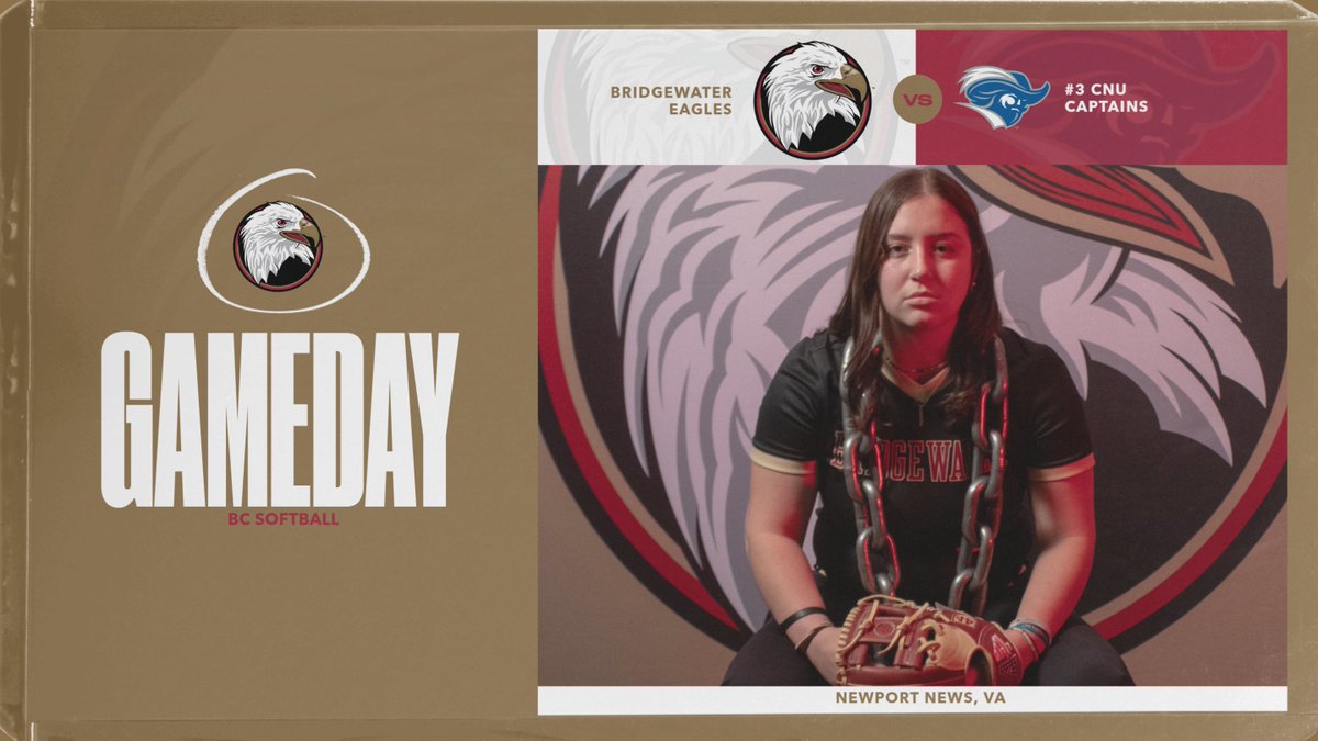 Bridgewater Eagles (@bcathletics) on Twitter photo .<a href="/Bh2osoftball/">Bridgewater Softball</a> is celebrating MLB Opening Day with a trip to the 757 against the #3 team in the land
๐ #3 Christopher Newport
โ๏ธ 4/6 PM
๐ Newport News, Va.
๐ tinyurl.com/46cf7u7r
๐บ tinyurl.com/99vw4pkj
#BleedCrimson #GoForGold .<a href="/Bh2osoftball/">Bridgewater Softball</a> is celebrating MLB Opening Day with a trip to the 757 against the #3 team in the land
๐ #3 Christopher Newport
โ๏ธ 4/6 PM
๐ Newport News, Va.
๐ tinyurl.com/46cf7u7r
๐บ tinyurl.com/99vw4pkj
#BleedCrimson #GoForGold