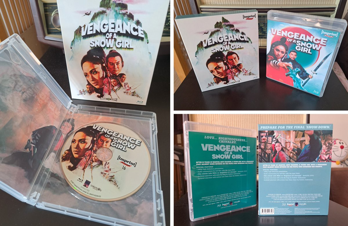 formosanbear77's tweet photo. Dernier film de Lo Wei #羅維 pour la Shaw Brothers, dans lequel il joue aussi, Vengeance of a Snow Girl #冰天俠女 (1971) vient de sortir chez @imprint_films.
Un wuxia fantasy porté par Li Ching #李菁, plus connue pour ses rôles dans des comédies musicales et des opéras Huangmei. https://t.co/XfIDbpA8d3