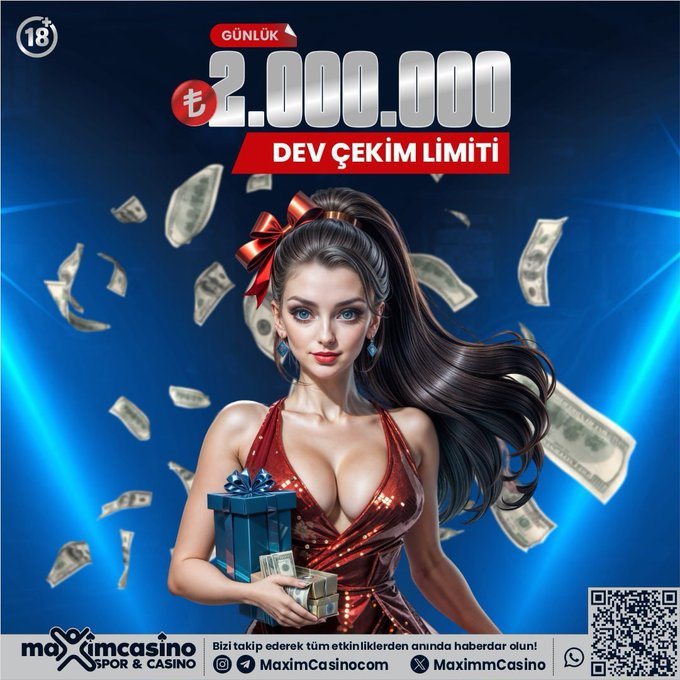 MaximmCasino's tweet photo. 😍#MAXİMCASİNO Adresinde Kazanç Kapıları Sonuna Kadar Açık

🏦 2️⃣.0️⃣0️⃣0️⃣.0️⃣0️⃣0️⃣₺  ÇEKİM FIRSATI

⭕️ Maximcasino 'nun Ayrıcalıklı Dünyasında Kazanmaya Başla

🔥https://t.co/jeDiKAU3s5 https://t.co/pHyDI5GWsk