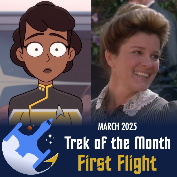 First Flight Podcast🖖 (@firstflightpod) on Twitter photo On March 31st, <a href="/abbymsommer/">Abby Sommer</a> and @shelfnerds drop their quick chat about their picks for the March Trek of the Month: “Moist Vessel” and “Fair Haven”!
Give them a watch and join us as we on Monday for some fun. On March 31st, <a href="/abbymsommer/">Abby Sommer</a> and @shelfnerds drop their quick chat about their picks for the March Trek of the Month: “Moist Vessel” and “Fair Haven”!
Give them a watch and join us as we on Monday for some fun.