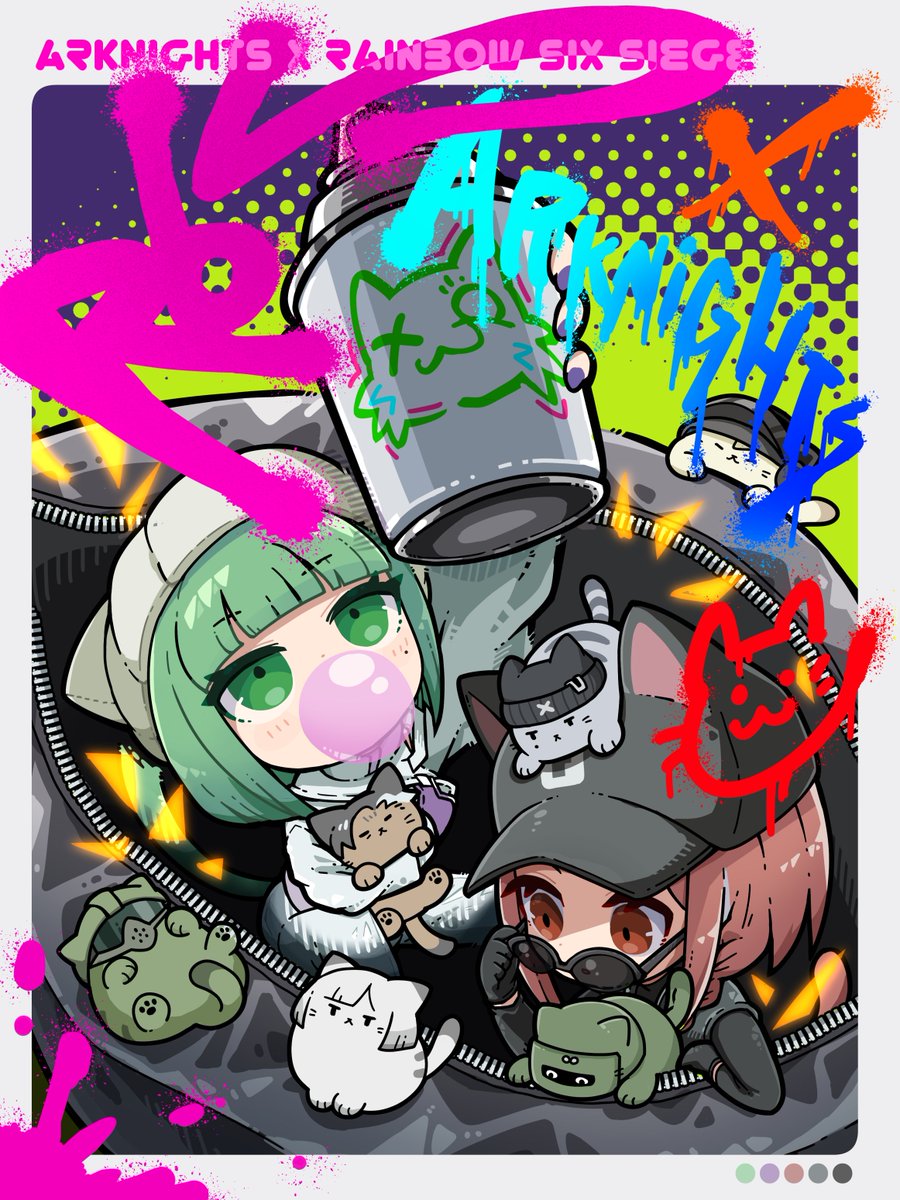 ホルハイヤ(アークナイツ) 「#上手いとか下手とかそういうのは関係なく自分が気に入っている絵を4枚選ぶ 」|ドッグさん@多忙〜4/10のイラスト