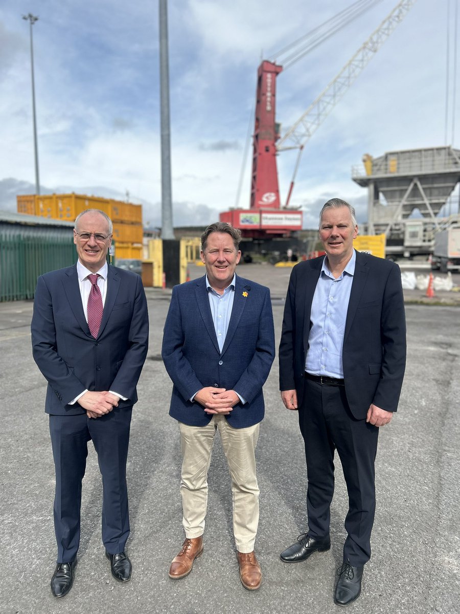 Had a very positive meeting today with Shannon Foynes Port Company. It’s great to see the port’s continued impressive growth. We discussed their ambitious plans for future development, including offshore renewables.