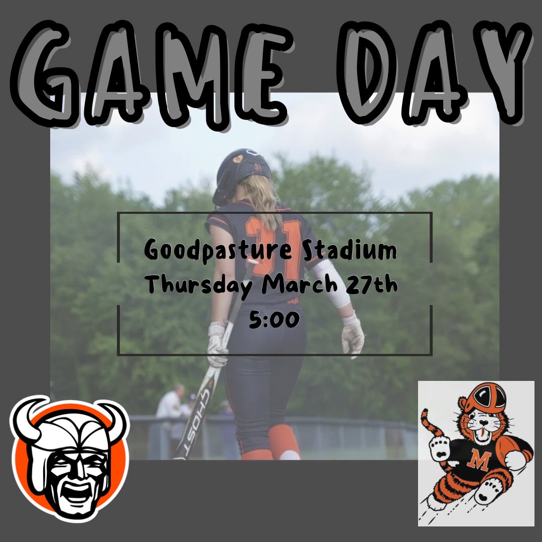 🚨GAMEDAY 🚨
📍Goodpasture Stadium 
🆚  Massilion 
⏰5:00
