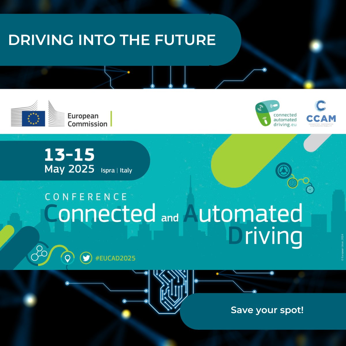 Connected Automated Driving (CAD) tweet media