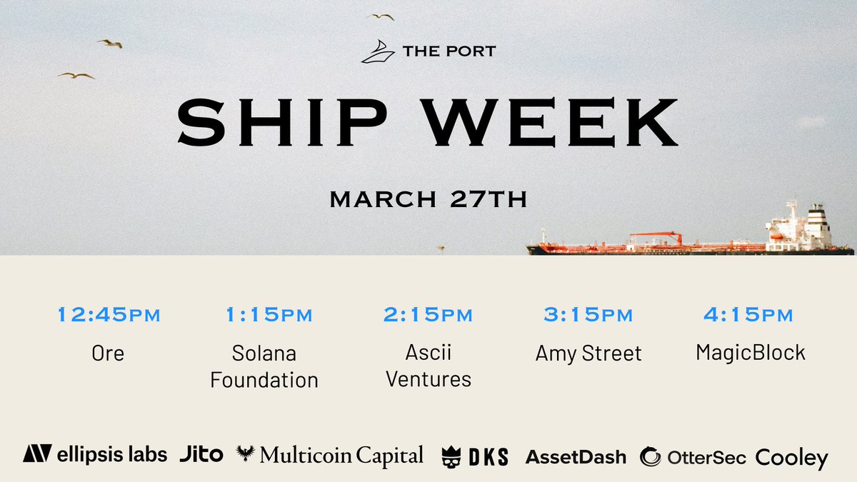 The Port tweet media