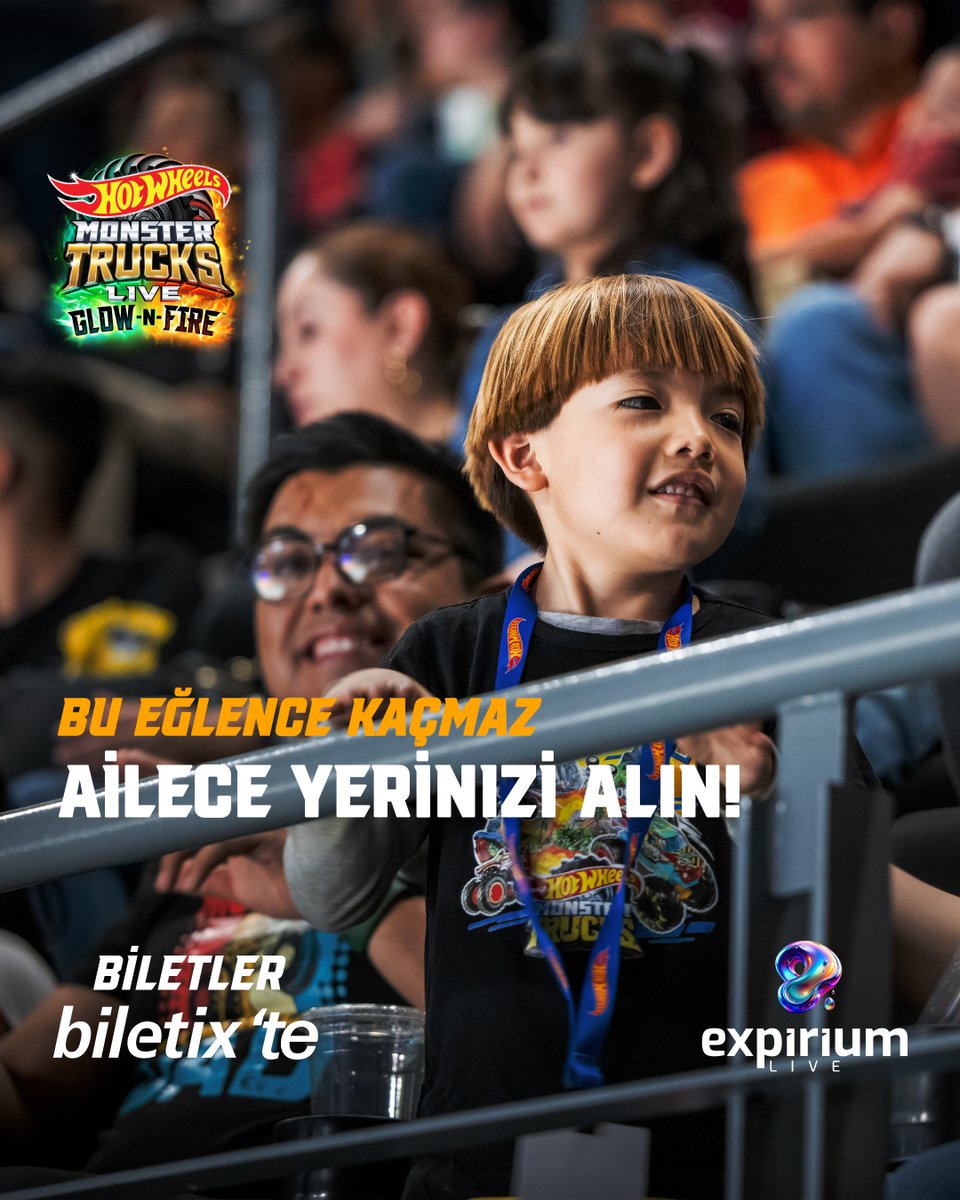 Ailece unutulmaz bir eğlence sizi bekliyor! Hot Wheels Monster Trucks Live, İstanbul’a geliyor! 
Dev kamyonlar, heyecan dolu şovlar ve çocuklar için sınırsız eğlence! Biletler biletix’te.

📍Sinan Erdem Spor Salonu
📅 3-4 Mayıs 2025

#hotwheelsmonstertruckslive #hotwheels