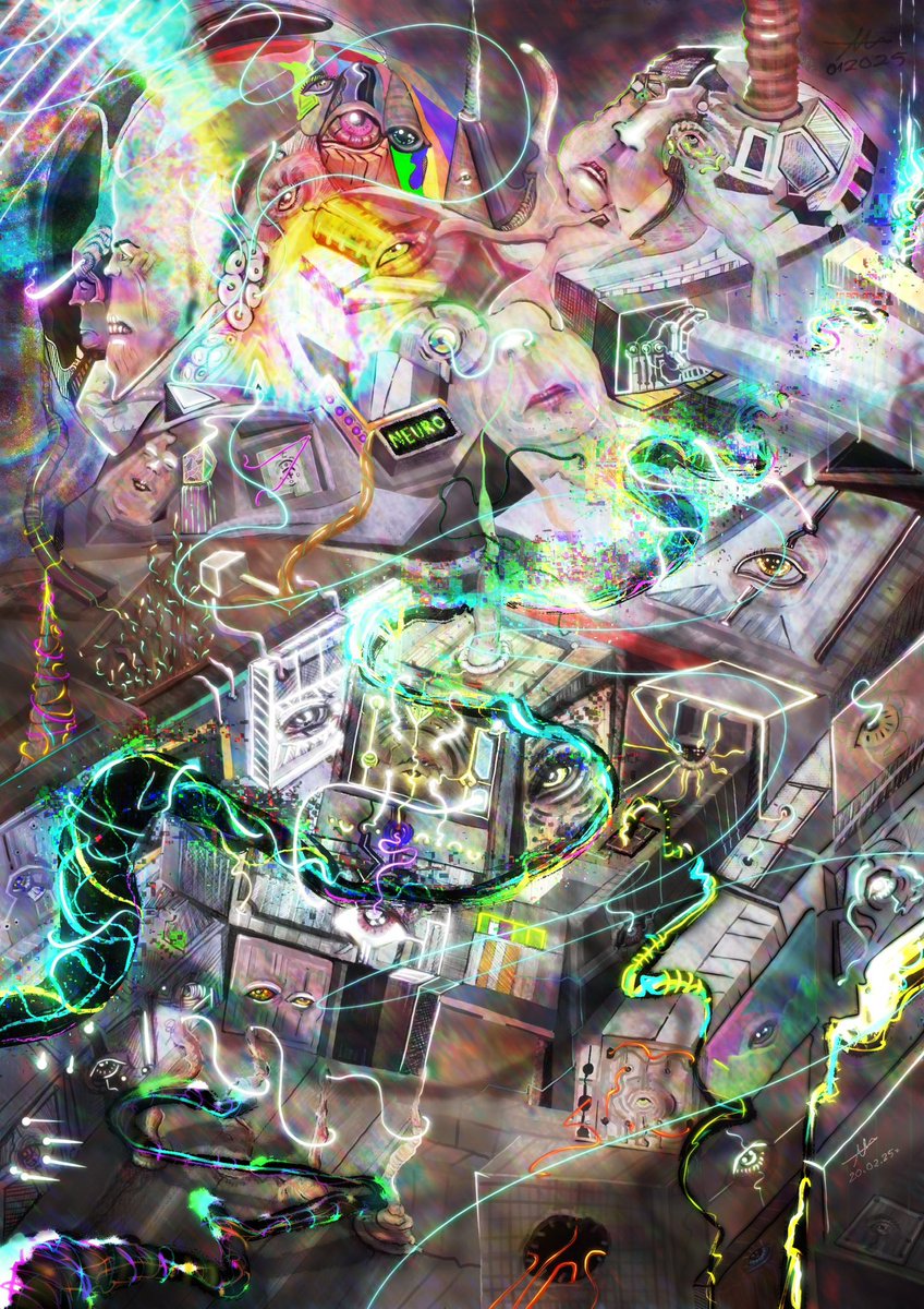 Yet another mint on <a href="/zero________one/">zeroone 🔺</a> 
50/50 this time guys 
#art #avax #avaxart 
zeroone.art/artwork/connec…