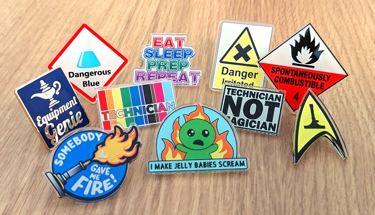 Did you know we also sell technician badges?  store.preproom.org 
#TECHOGNITION #CheapPlug