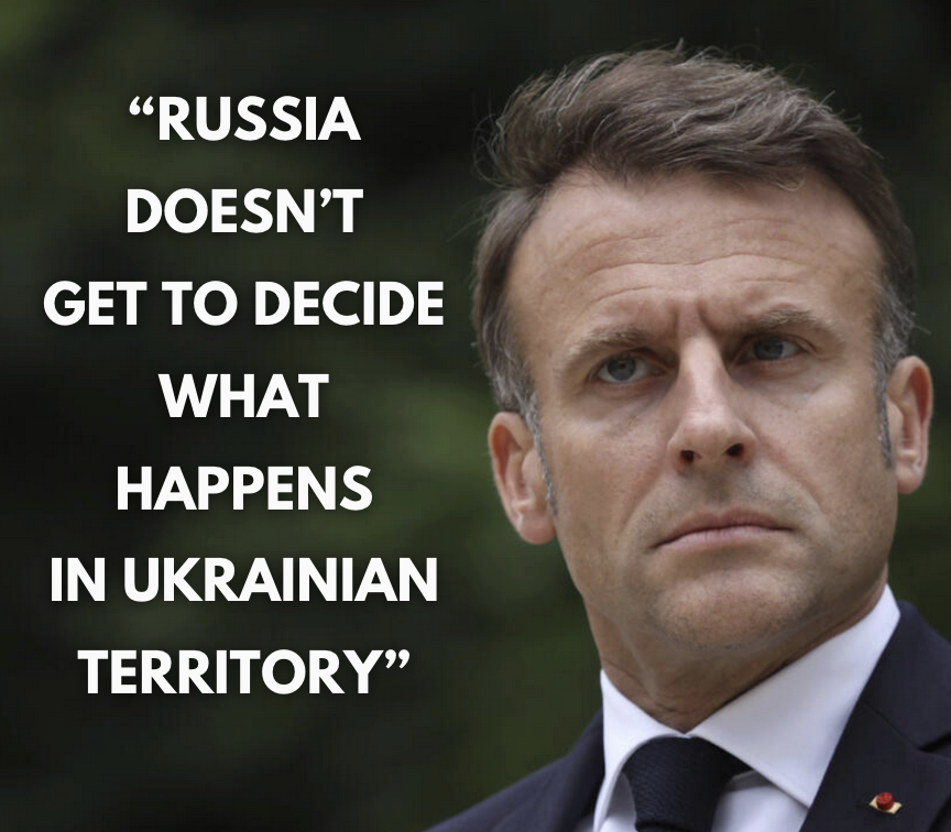 💯 ! We must STOP asking Russia or Trump's permission, and start moving NOW ! Macron is right, Europe must make it's own decisions 🇪🇺