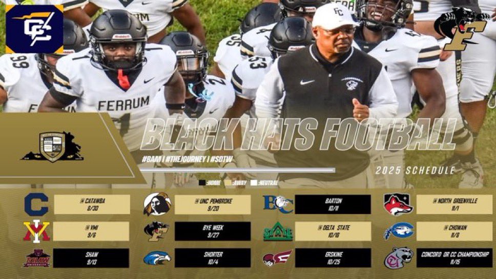 #TheJourney has begun for the Black Hats. #SDTW #3WINS 🎩