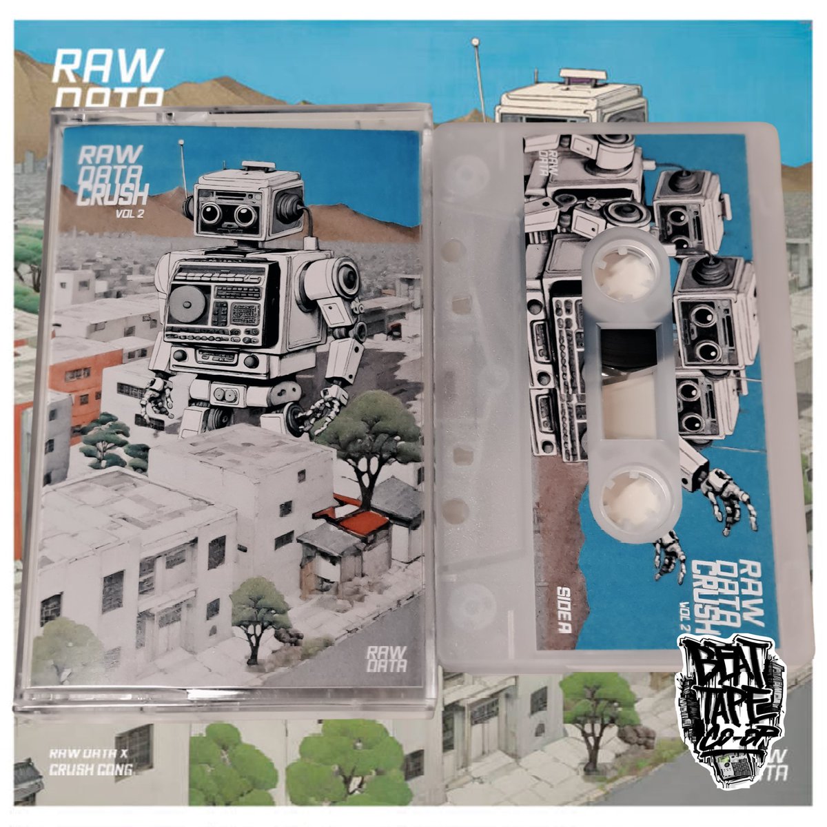 BeatTapeCo_Op's tweet photo. RAW DATA - RAW DATA CRUSH - Volume 2

Released On: November 16, 2024

Bandcamp: https://t.co/wCECtxb6Xs

#rawdata #variousproducers #hiphop #lofi #compilation #rawdatalabel #cassette #tape #beats #instrumentals #beattapecoop #support 

Cassette Respect goes out to @ghostbotbum https://t.co/Svf0YoHjT8