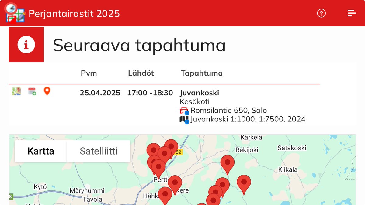 Kohta pääsee taas #Peikkometsä’än! #Perjantairastit-kausi alkaa kuukauden päästä 25.4. Juvankoskelta. Heti alkuun on tarjolla hieno maasto, viime vuoden Peikkorasteista tuttu Haukkakorpi. #suunnistus #kuntorastit #Salo